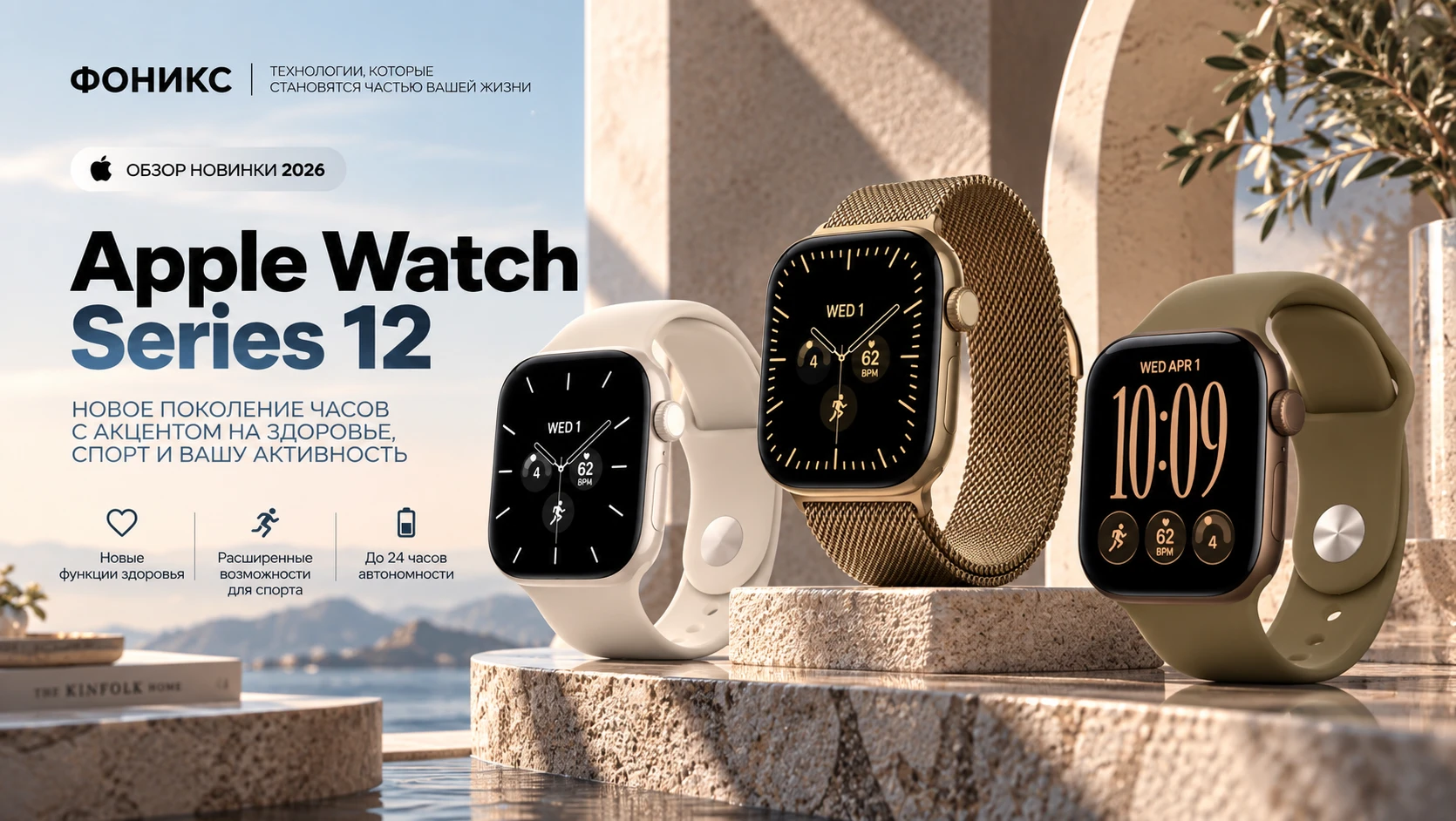 Apple Watch Series 12: новое поколение часов Apple с акцентом на здоровье