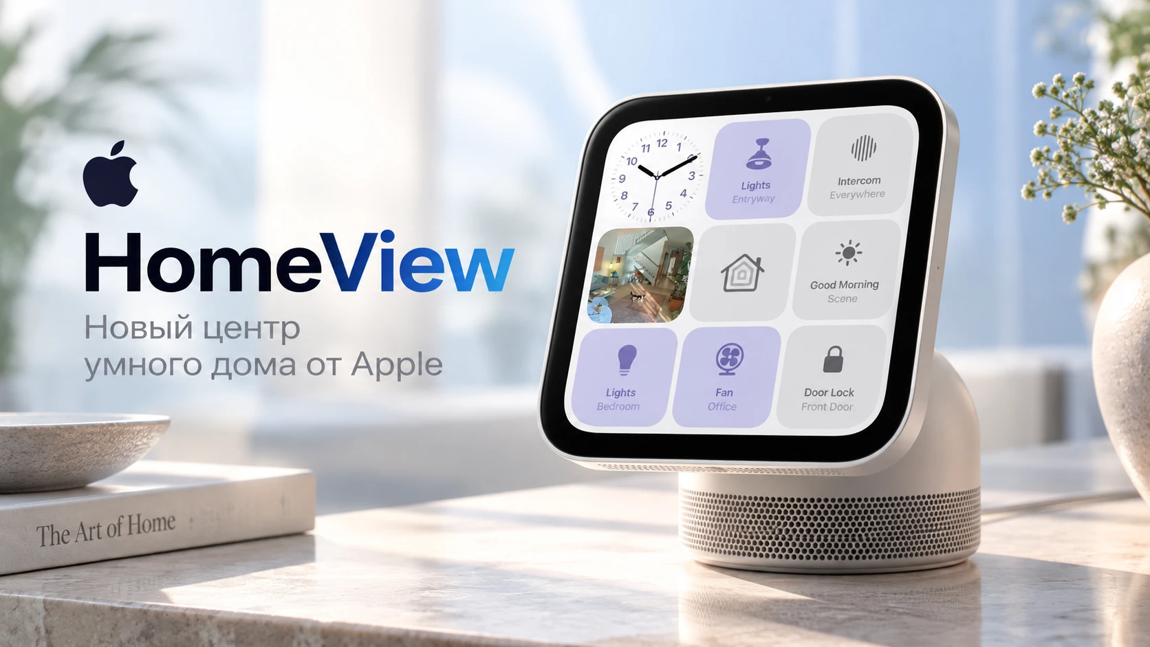 Apple HomeView: новый центр умного дома с искусственным интеллектом Siri AI