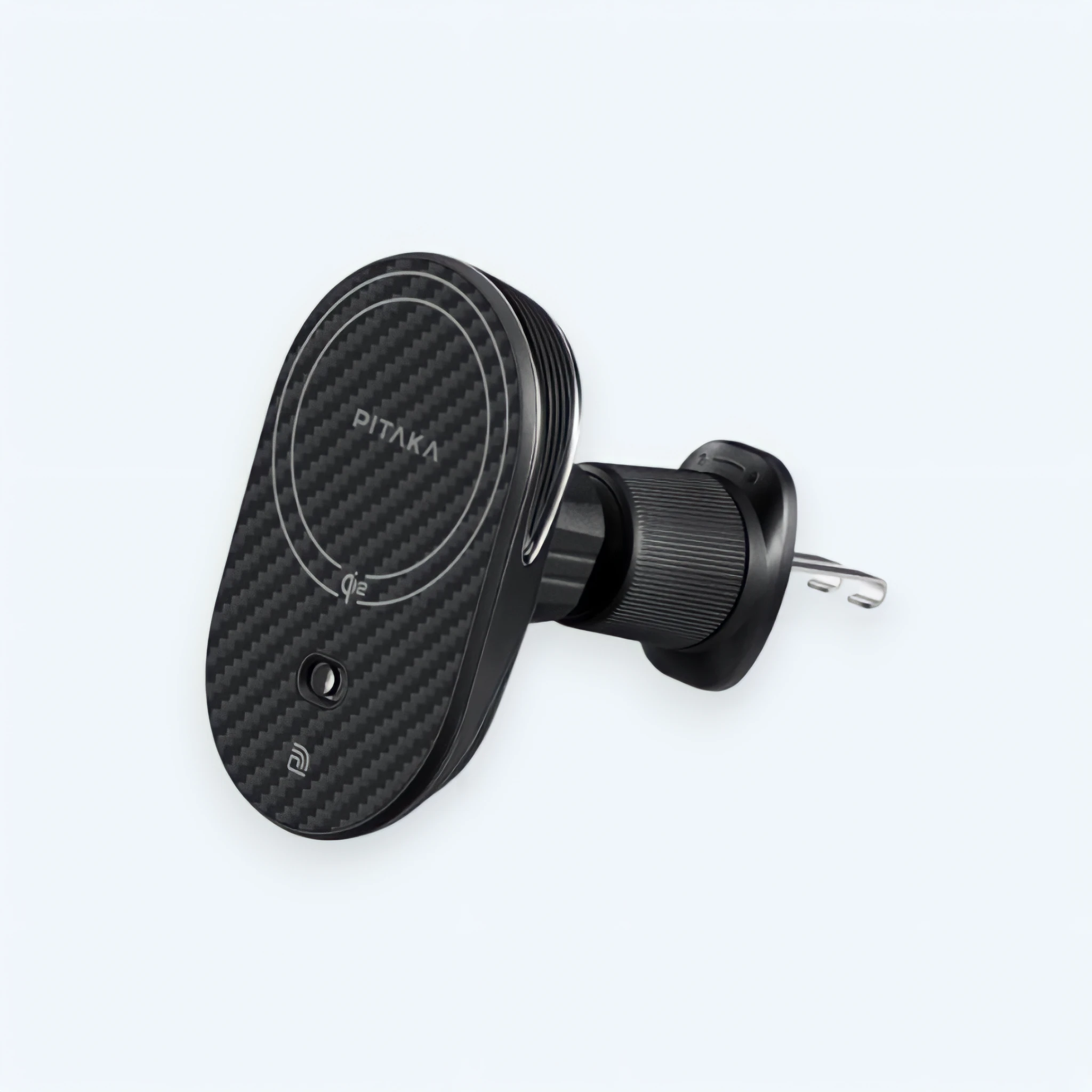 Автомобильный держатель MagSafe с беспроводной зарядкой PITAKA MagEZ Car Mount Pro 2 (Qi2)