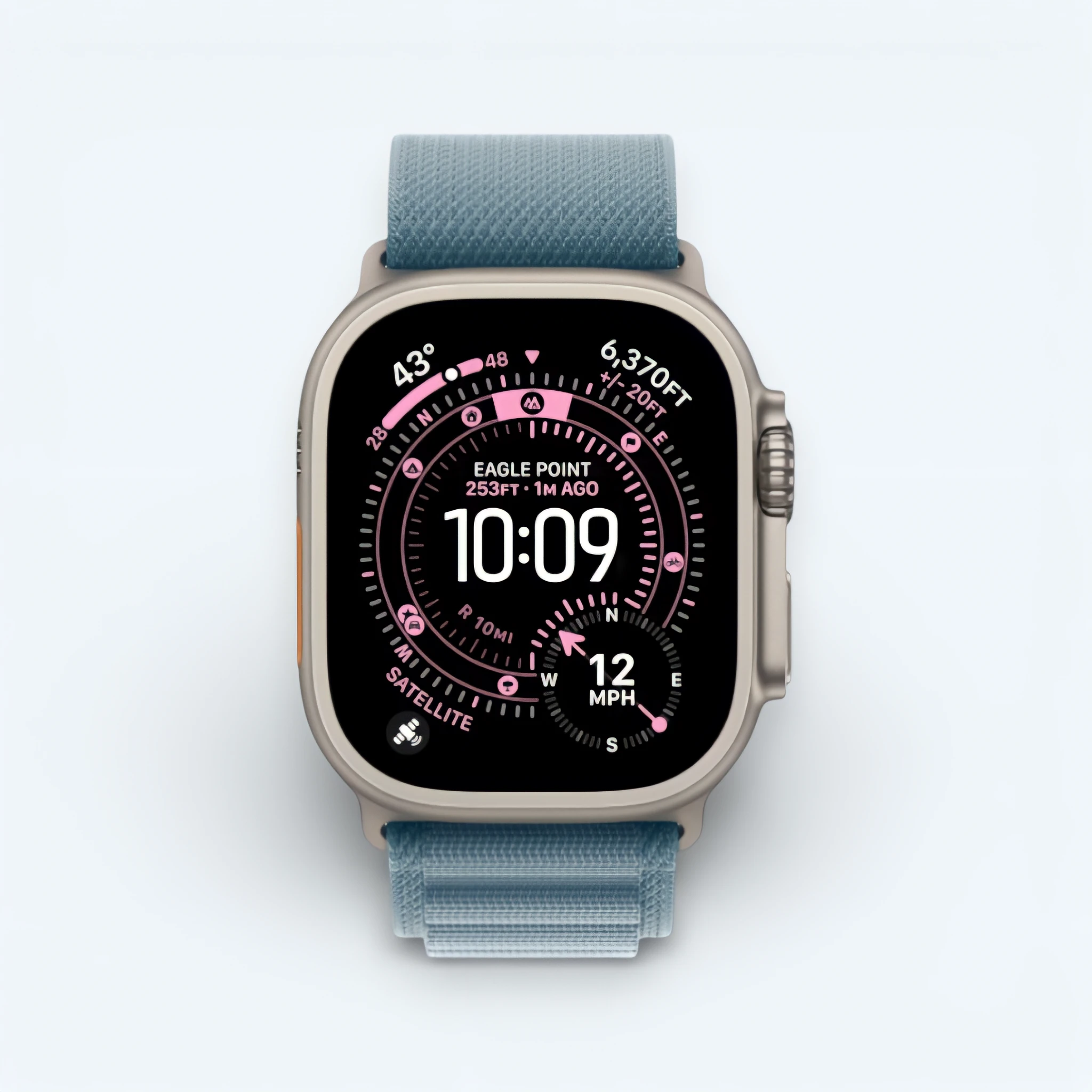 Часы Apple Watch Ultra 3 Титан с ремешоком Alpine
