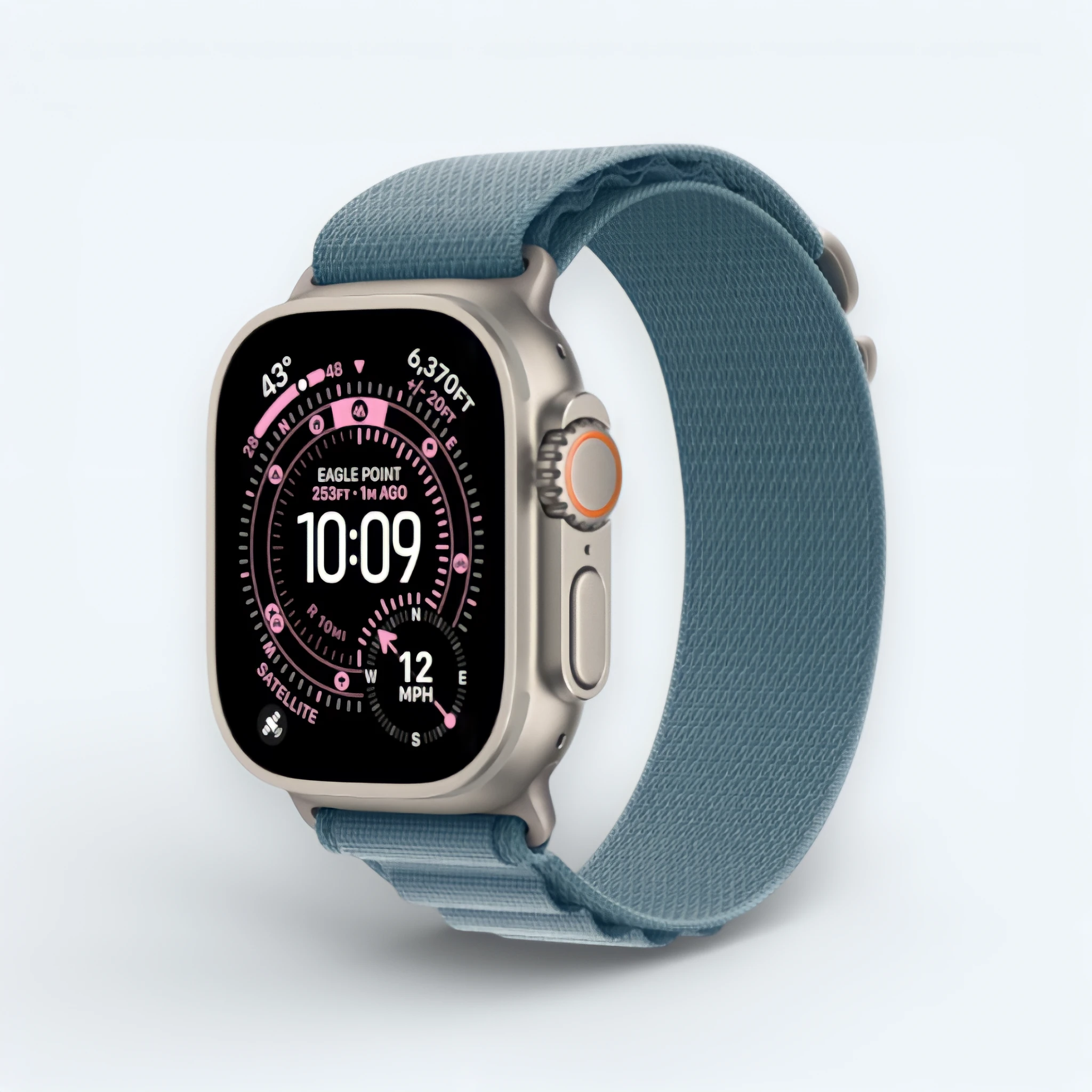 Часы Apple Watch Ultra 3 Титан с ремешоком Alpine