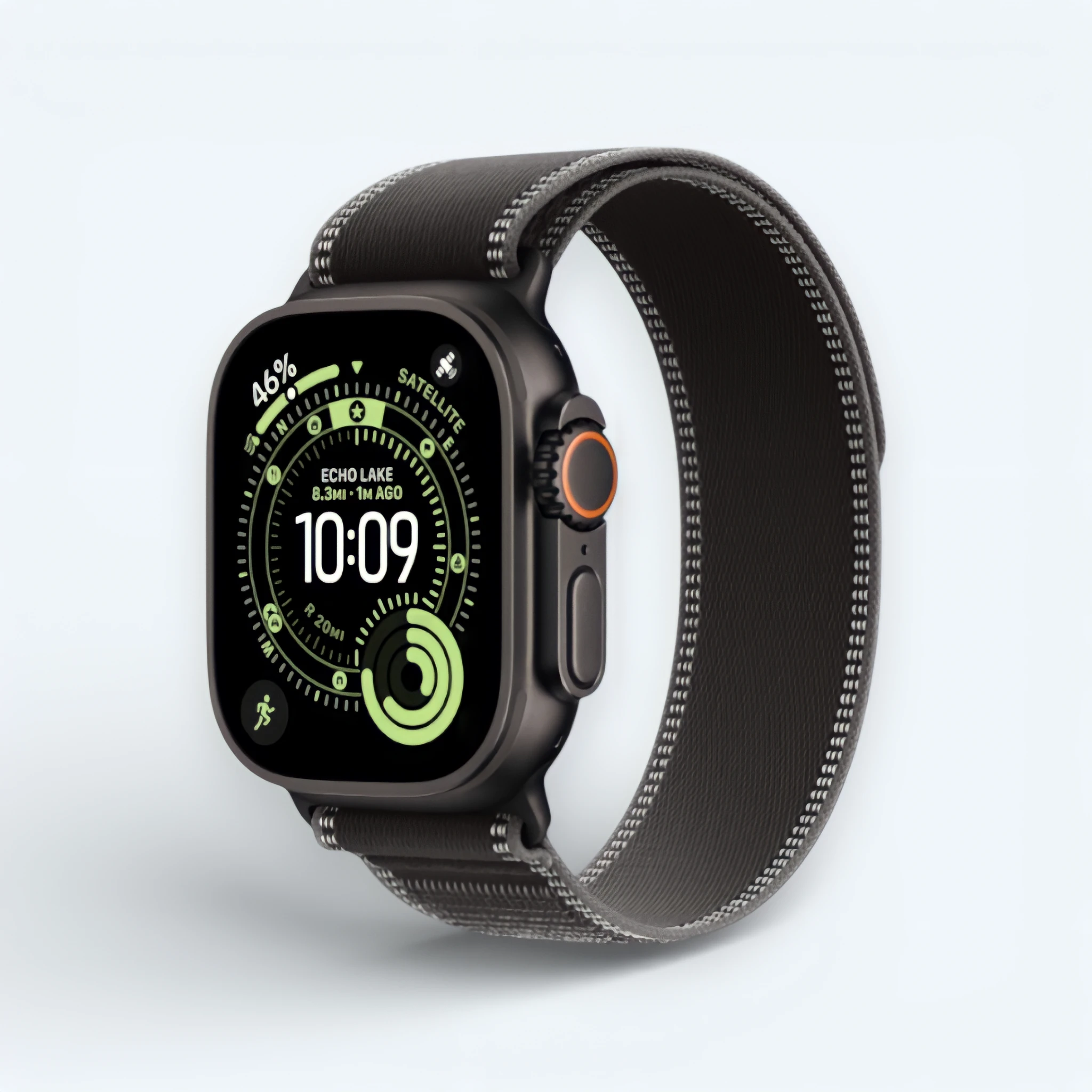 Apple Watch Ultra 3 Титан с ремешоком Trail