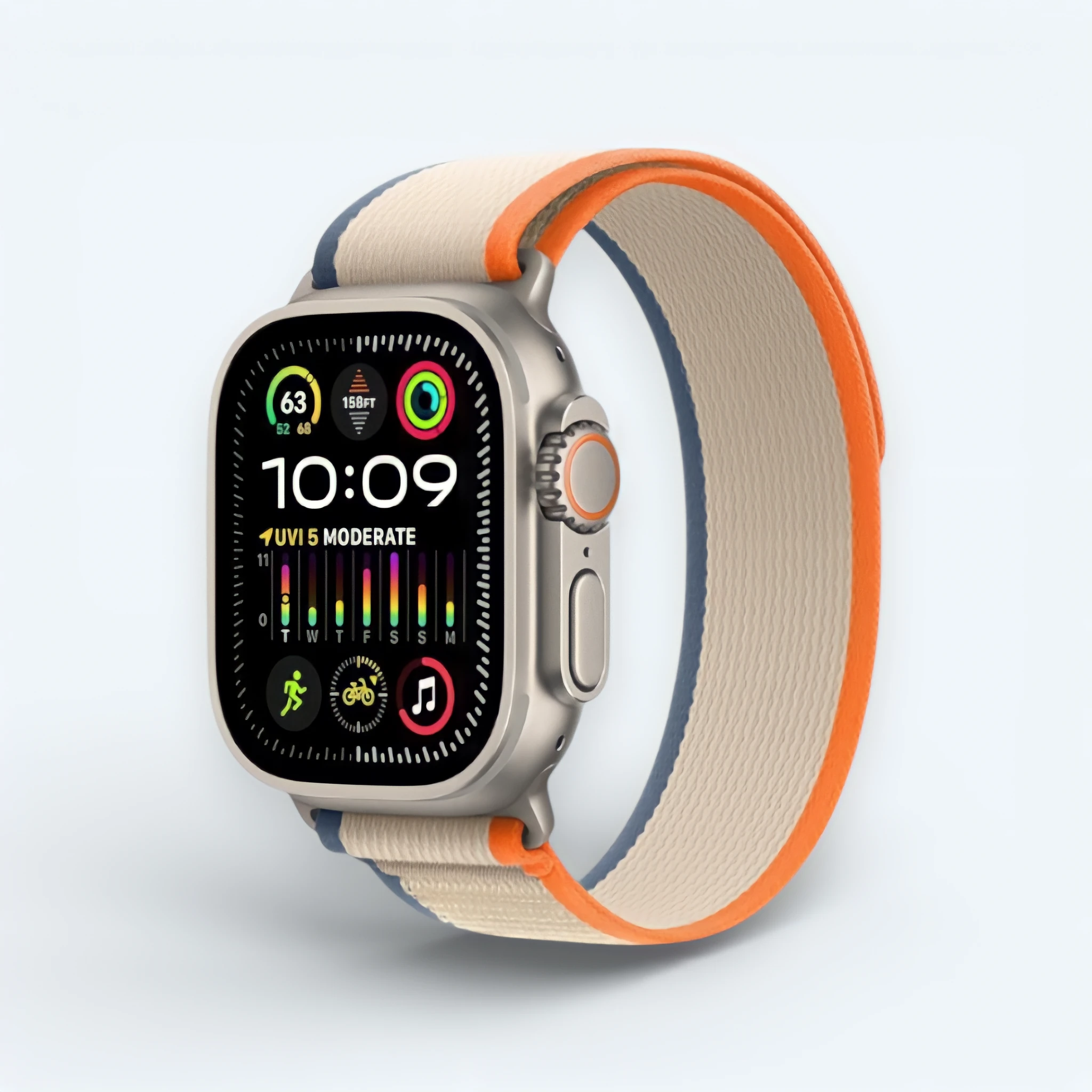 Apple Watch Ultra 2 Титан с ремешком Trail