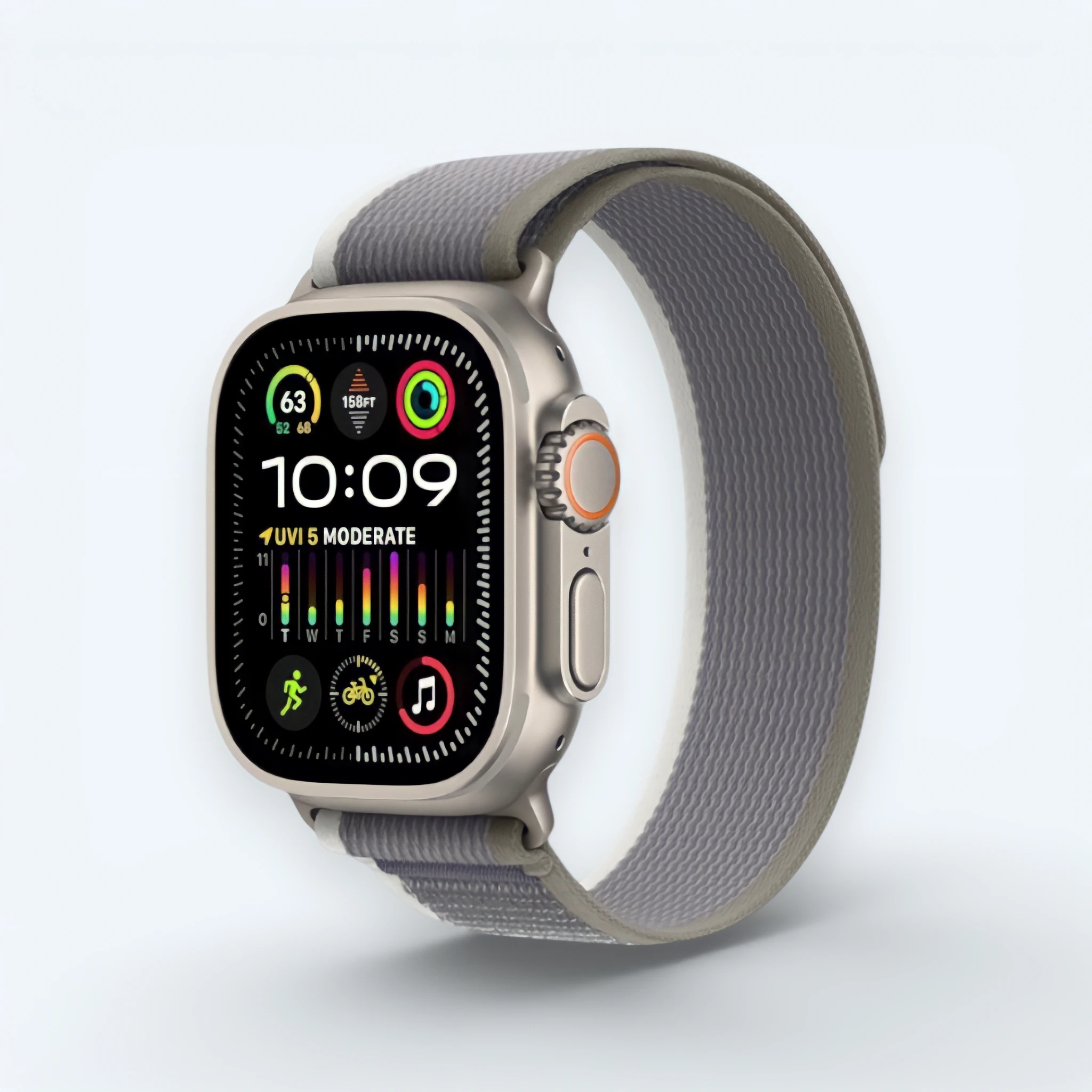 Apple Watch Ultra 2 Титан с ремешком Trail