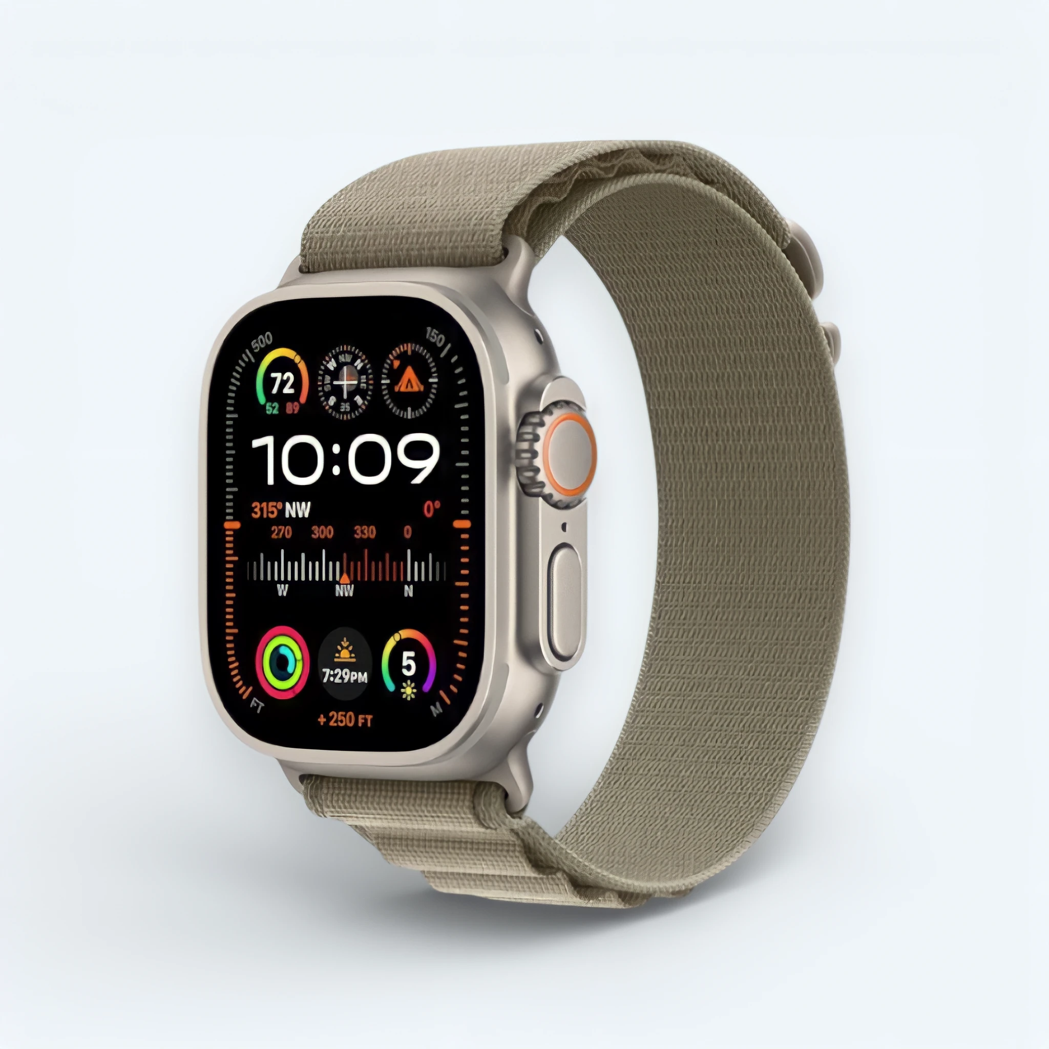 Apple Watch Ultra 2 Титан с ремешоком Alpine