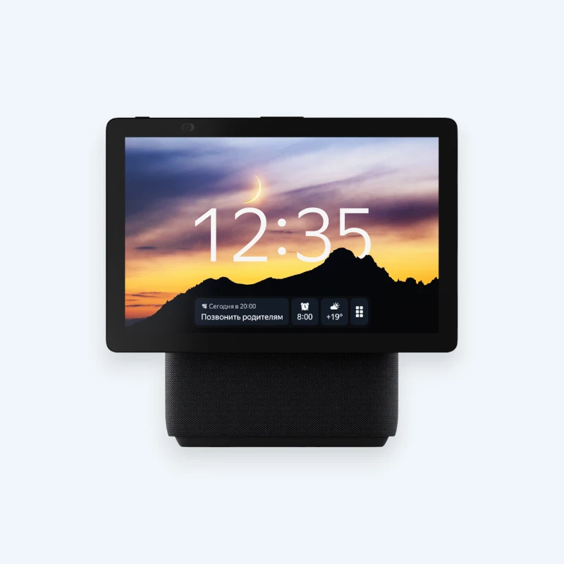 Умная колонка Яндекс Станция Дуо Макс с Алисой и Zigbee