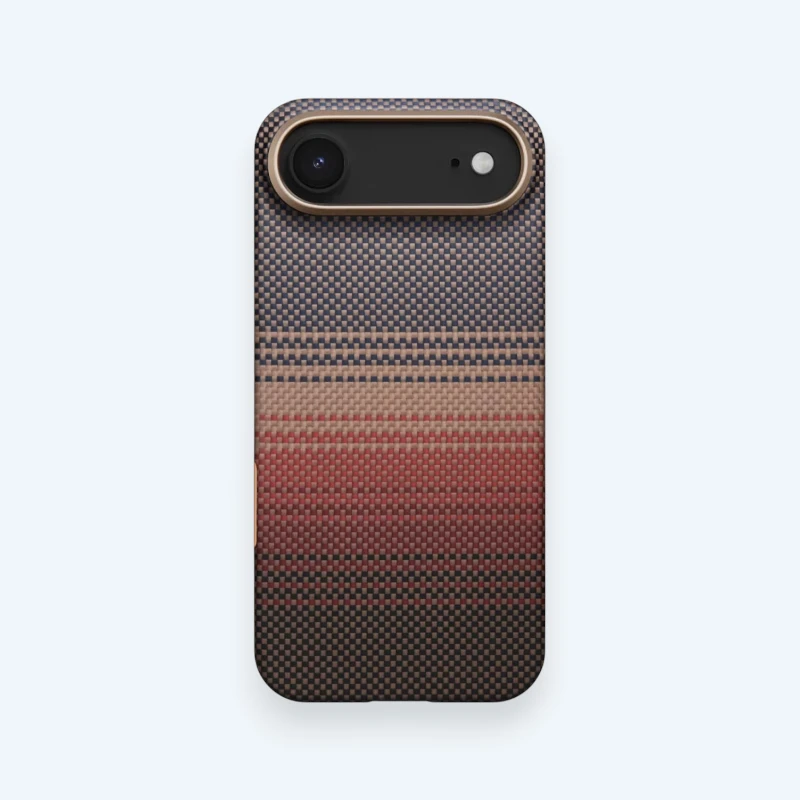 Ультра тонкий чехол Pitaka для iPhone 17 Air, Закат
