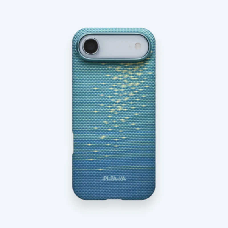 Ультра тонкий чехол Pitaka (PitaTap™) для iPhone 17 Air, Голубой