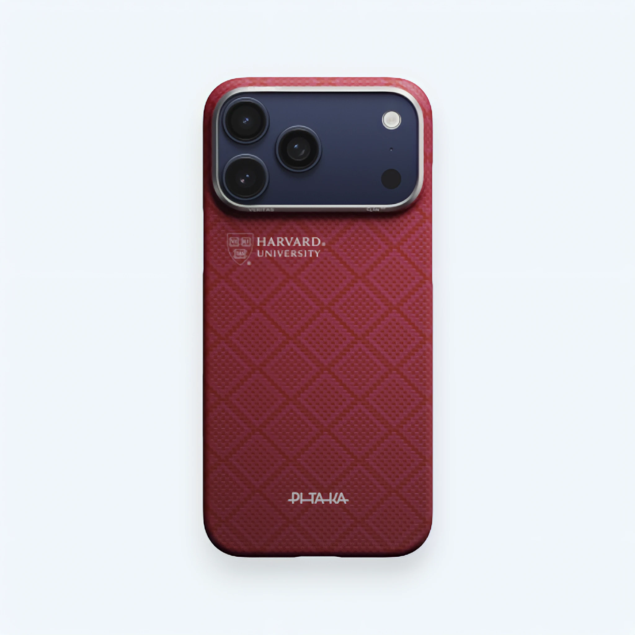 Ультра тонкий чехол Pitaka для iPhone 17 Pro и 17 Pro Max, "Гарвардский университет" | Harvard