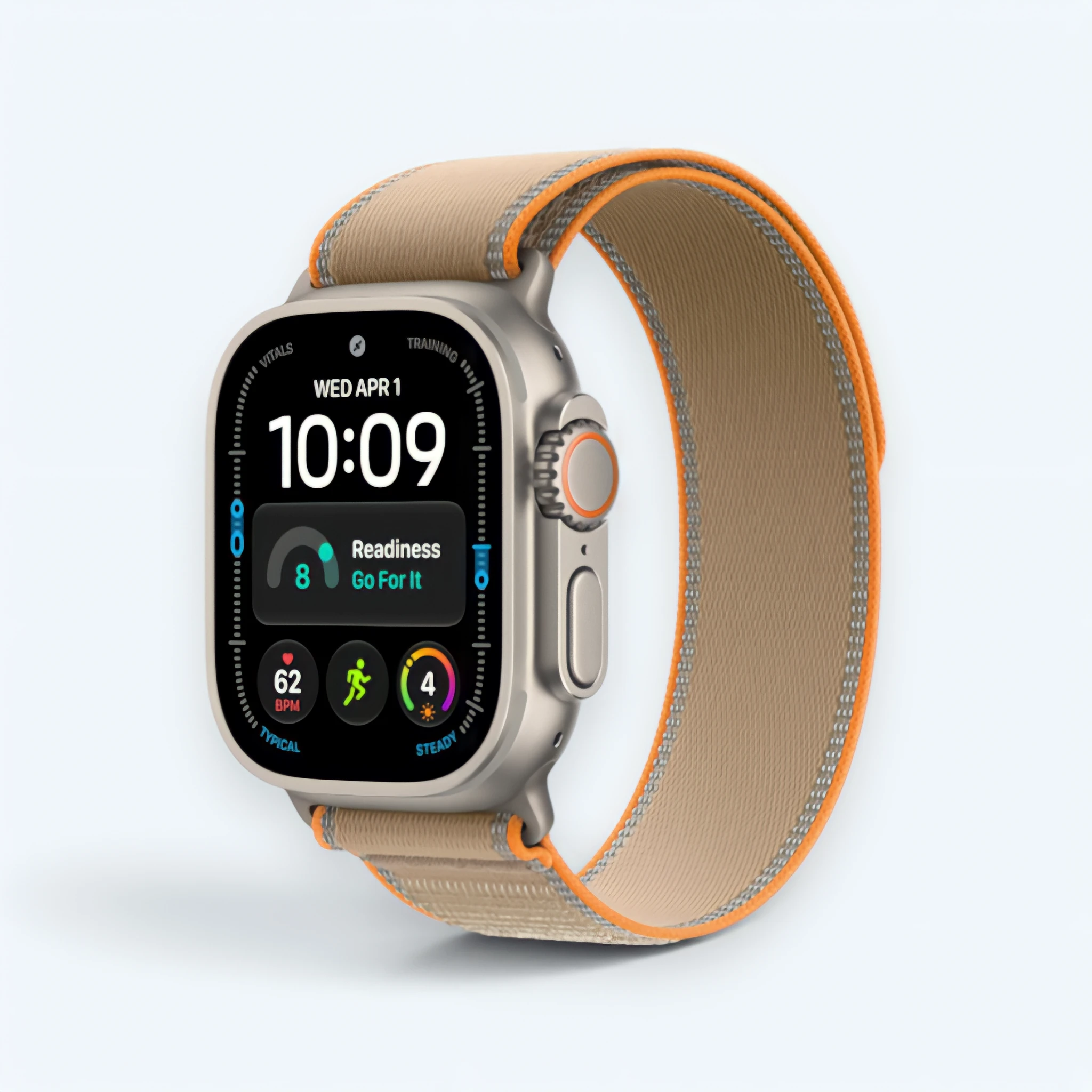 Часы Apple Watch Ultra 4 с ремешком Trail Loop