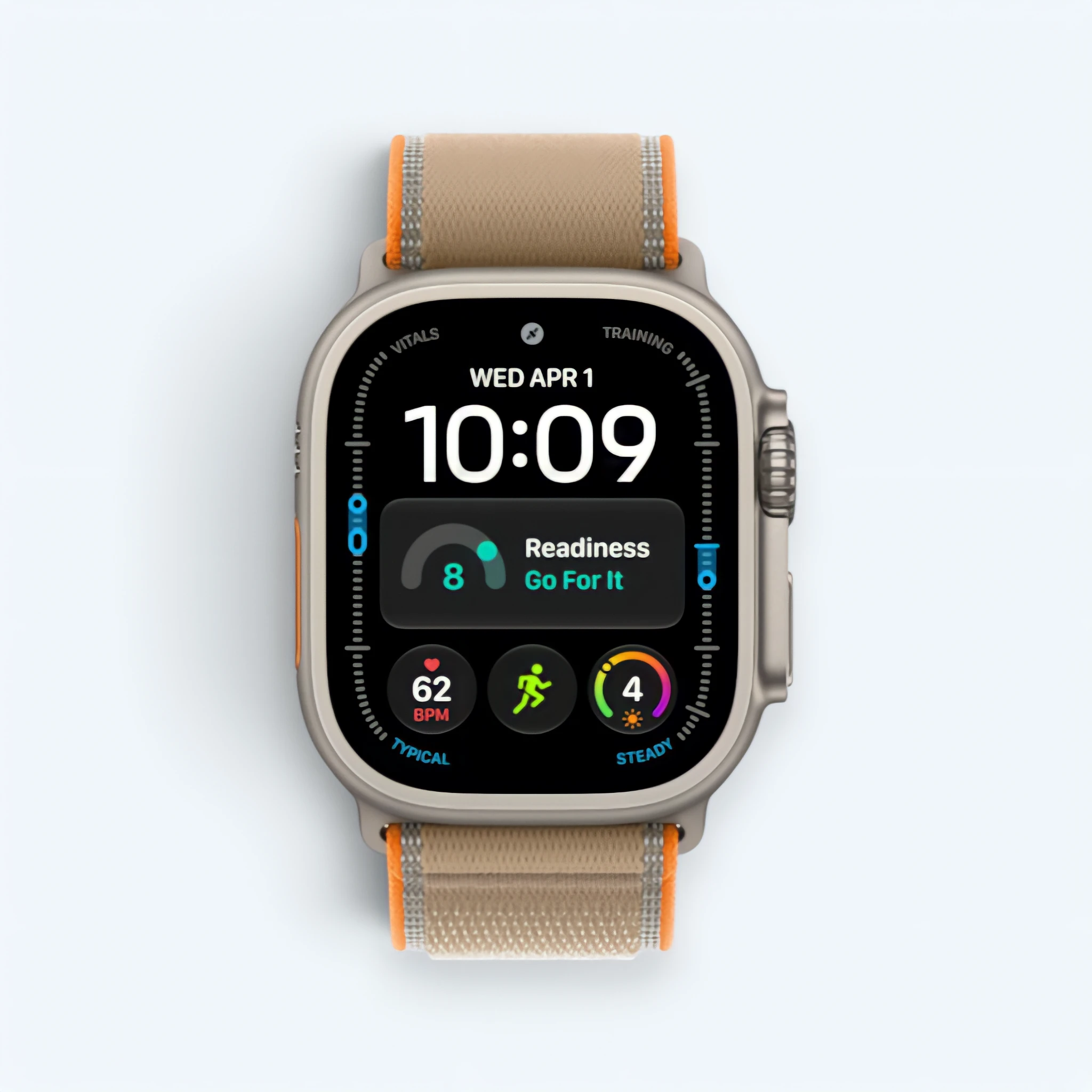 Часы Apple Watch Ultra 4 с ремешком Trail Loop